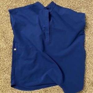 FIGS Winning blue rafaela scrub top size XS